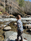 ATWOOD Blue/Gold Plaid Woven Shirt