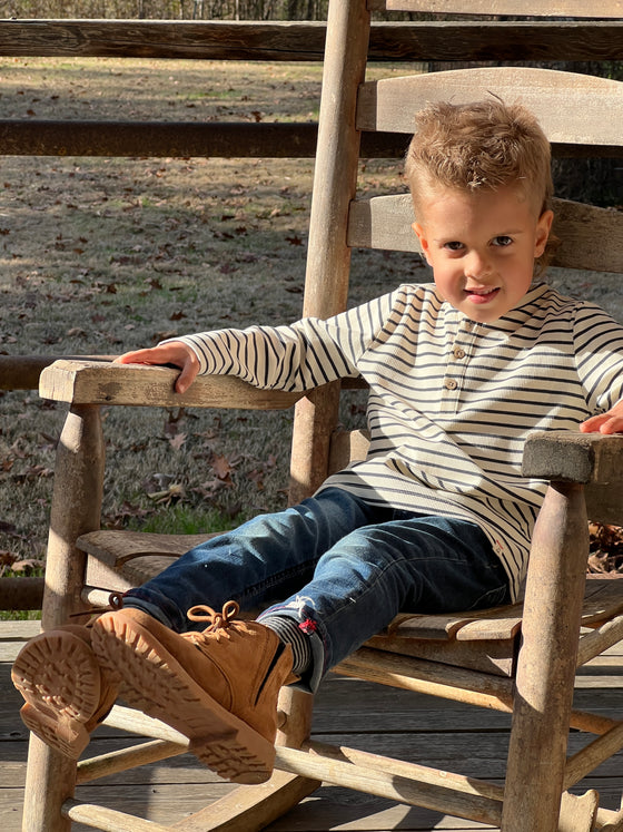 Tan RUMBLE Suede Boots