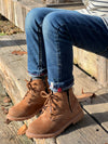 Tan RUMBLE Suede Boots