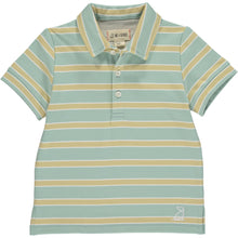  Mens Flagstaff Polo sage/leaf/white