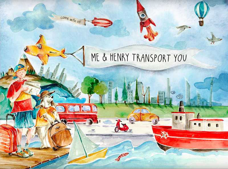 Me & Henry 'Transport You' Book