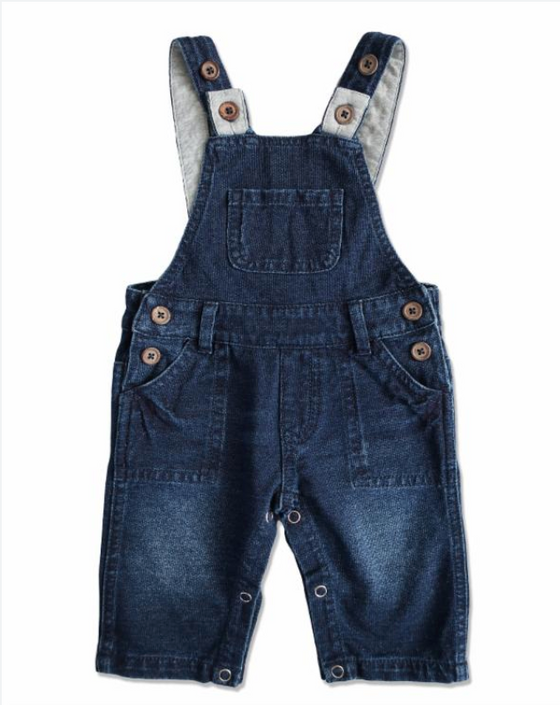 Indigo GLEASON Jersey Overalls