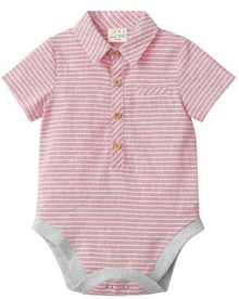  RED STRIPE HELFORD WOVEN ONESIE