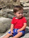 ROYAL/WHITE/RED WALTY TRIPLE PACK ONESIE