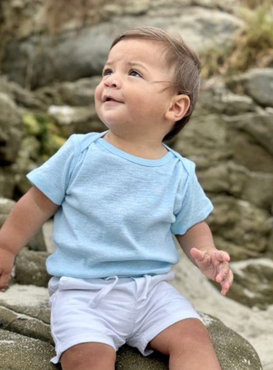 WHITE/MINT/LEMON  WALTY TRIPLE PACK ONESIE