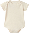 BEIGE/BLUE/WHITE  WALTY TRIPLE PACK ONESIE