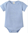 BEIGE/BLUE/WHITE  WALTY TRIPLE PACK ONESIE