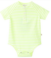 NEON ACID GREEN RAGLAN Jersey Onesie