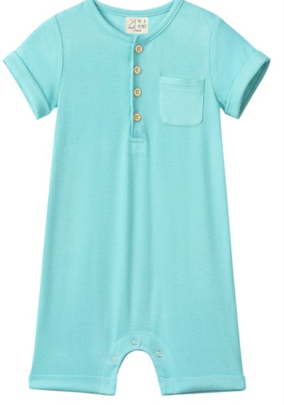 CAMBORNE TURQUOISE Henley Romper