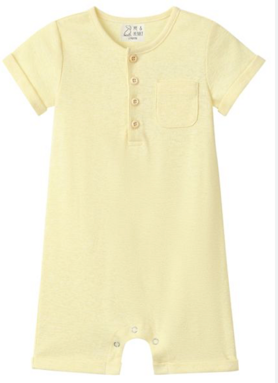 CAMBORNE LEMON Henley Romper