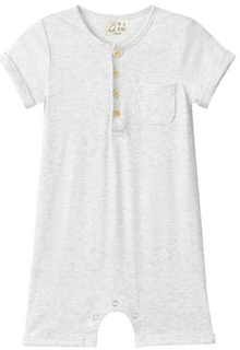  CAMBORNE GREY Henley Romper