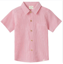  RED/SEERSUCKER NEWPORT WOVEN SHIRT