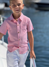 RED/SEERSUCKER NEWPORT WOVEN SHIRT