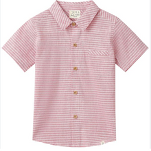  RED/STRIPE NEWPORT WOVEN SHIRT