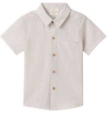  CREAM SEERSUCKER  NEWPORT WOVEN SHIRT