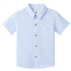 PALE BLUE SEESUCKER  NEWPORT WOVEN SHIRT