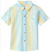 LEMON / BLUE STRIPE  NEWPORT WOVEN SHIRT