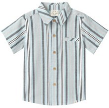  CHAMBRAY/ BLUE STRIPE NEWPORT WOVEN SHIRT