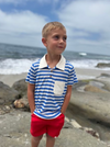 ANCHOR ROYAL BLUE STRIPE Polo