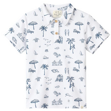  STARBOARD BEACH Printed Polo