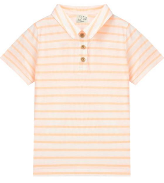 STARBOARD PEACH STRIPE Polo