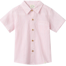  PINK/WHITE STRIPE NEWPORT WOVEN SHIRT
