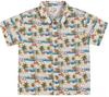 MAUI HAWAIIAN ISLAND PRINTED WOVEN SHIRT