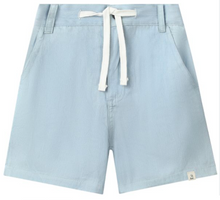  CREW WOVEN PALE CHAMBRAY SHORTS