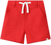 CREW WOVEN RED SHORTS