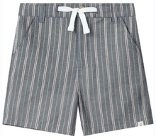  CREW  CHAMBRAY/ RED PLAID  PRINTED WOVEN SHORTS
