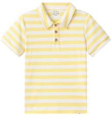  SHIPPING LEMON/WHITE STRIPE Polo