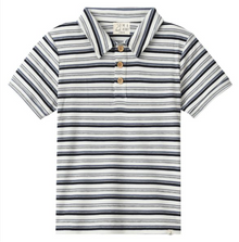 SHIPPING NAVY MULTI STRIPE Polo