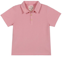  SHIPPING PINK Pique Polo