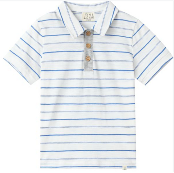 POLREATH ROYAL Stripe Polo
