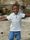 POLREATH ROYAL Stripe Polo