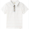 POLREATH PINK Stripe Polo