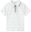 POLREATH CHAMBRAY Stripe Polo
