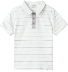  POLREATH CHAMBRAY Stripe Polo