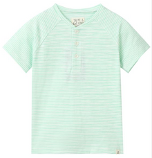  FRIGAT GREEN Stripe Henley