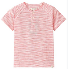  FRIGAT RED Stripe Henley