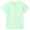 FRIGAT NEON GREEN Stripe  Henley