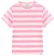  CAMBER Neon/Pink Striped Tee