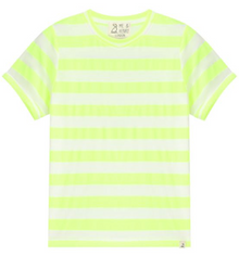  CAMBER Neon/Acid Green Striped Tee