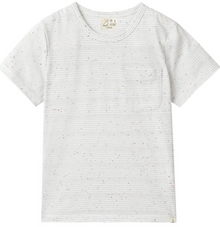  JOSH GREY SPECKLE STRIPE Tee