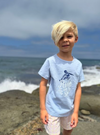 FALMOUTH RIDE INTO THE SUNSET Printed Tee