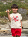 FALMOUTH RIDE THE WAVE Printed Tee