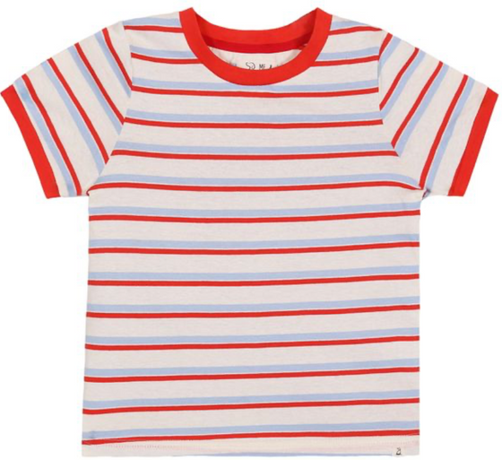 MARINE Tee RED/BLUE/CREAM
