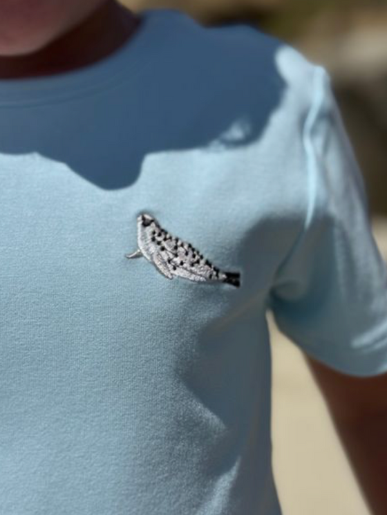 MARINE BLUE SEAL Embroidered Tee