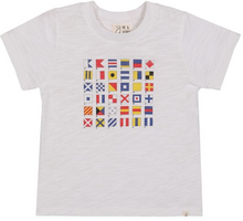  NEWQUAY NAUTICAL FLAGS Printed Tee
