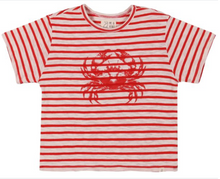  NEWQUAY RED CRAB  Printed Tee